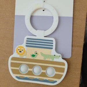 NWT Reece Studio BPA Free 0+ Months Teether For Baby Noah's Ark Animals